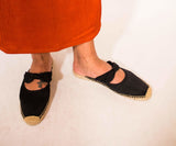 Soludos Alma Espadrille Mule Black