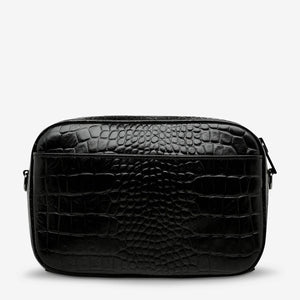 Status Anxiety Plunder Bag in Black Bubble