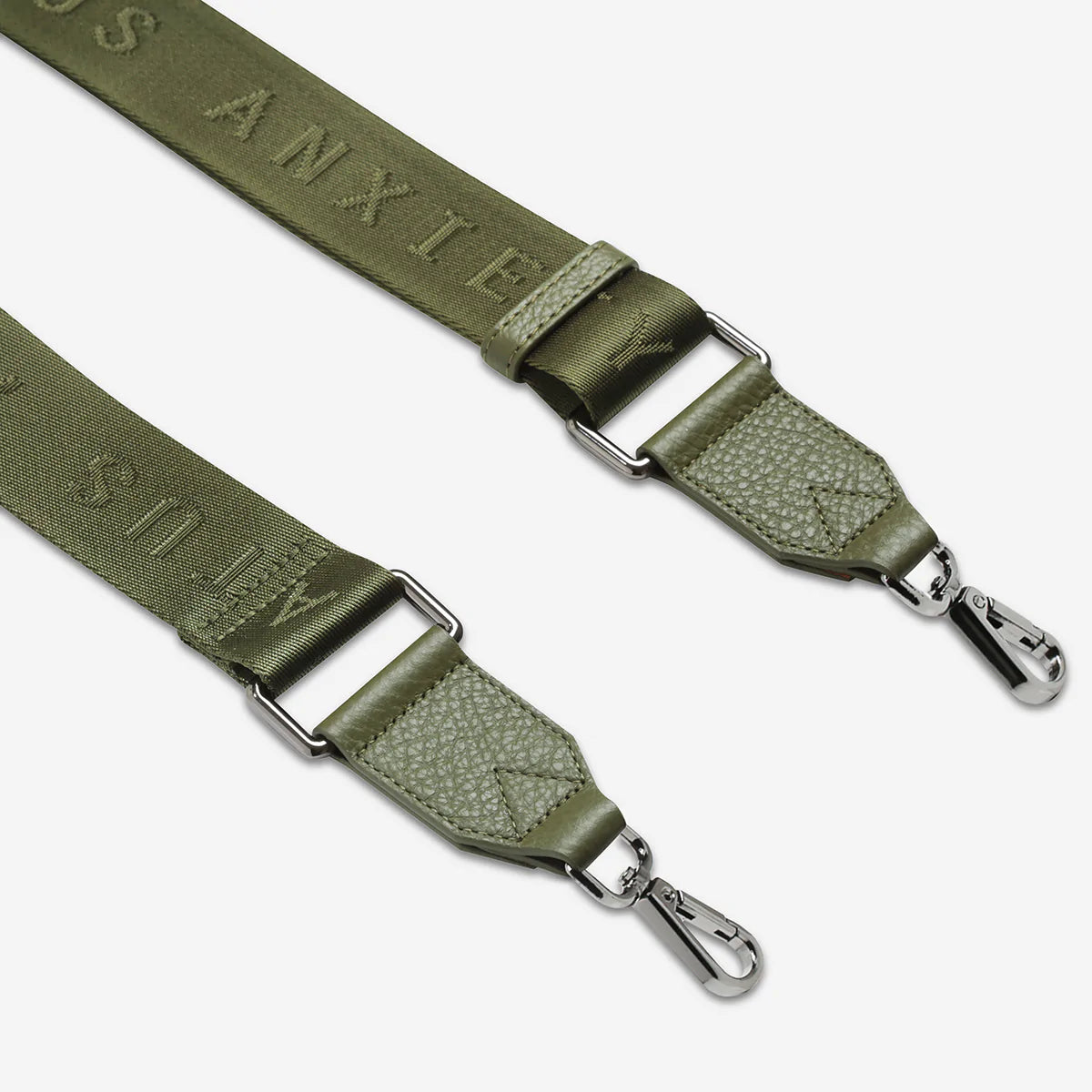 Status Anxiety Without You Bag Strap in Khaki